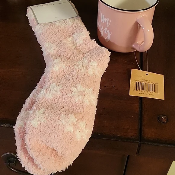 Great gift- mug and fuzzy socks - Picture 2 of 2